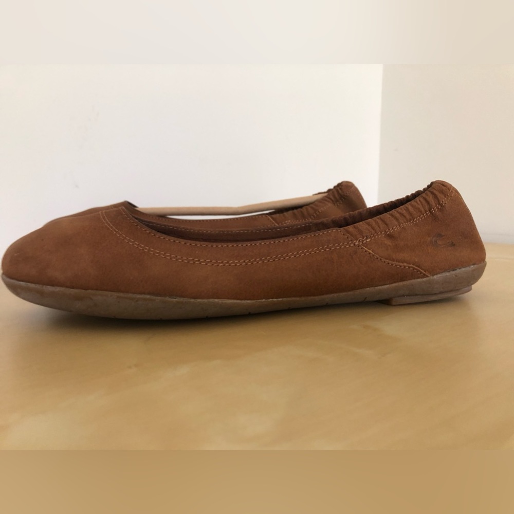 Camel Active leather tan ballet flats size 9 - Picture 5 of 10